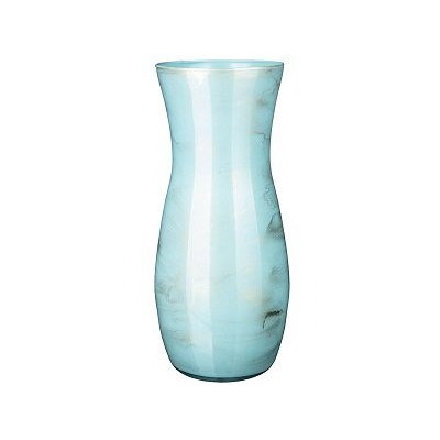 Ваза 37см CLAUDIA GOLDEN MARBLE BLUE