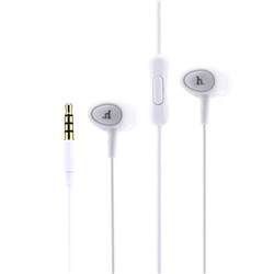 Проводные наушники с микрофоном внутриканальные Hoco M3 Universal Jack 3,5  (white)