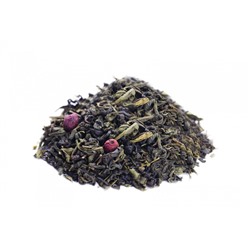 Чай Prospero зелёный ароматизированный  со вкусом Земляники со сливками (ганпаудер)