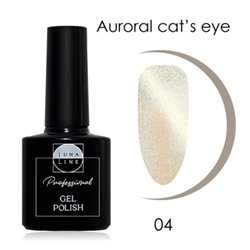 LunaLine Гель-лак д/ногтей Auroral Cat*s eye 04 8мл