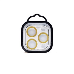 Защитное стекло для камеры - СG06 для "Apple iPhone 15 Pro/15 Pro Max" (gold) (231407)