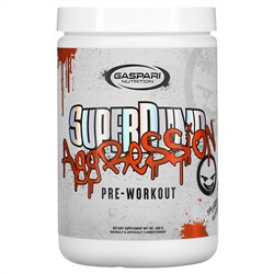 Gaspari Nutrition, SuperPump Aggression Pre-Workout, Mayhem Mango , 450 g