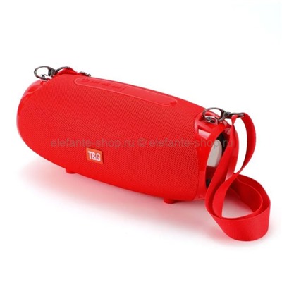 Портативная беспроводная Bluetooth колонка TG 534 Red (15)