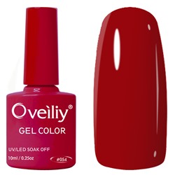 Oveiliy, Gel Color #054, 10ml