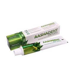 Зубная паста "Лавр-Мята" Aasha Herbals, 100 г