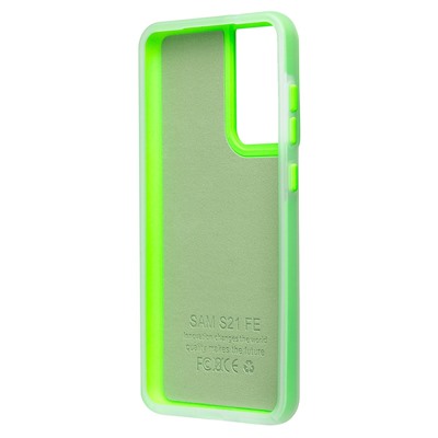 Чехол-накладка - SC346 для "Samsung Galaxy S21FE" (green) (232556)