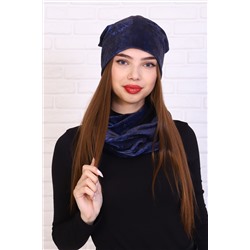 Комплект шапка и шарф-снуд 36121