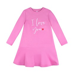 128О20-461-Р Платье для девочки (розовый)