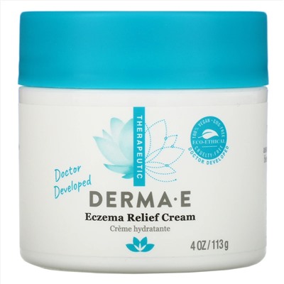 Derma E, крем от экземы,113 г (4 унции)