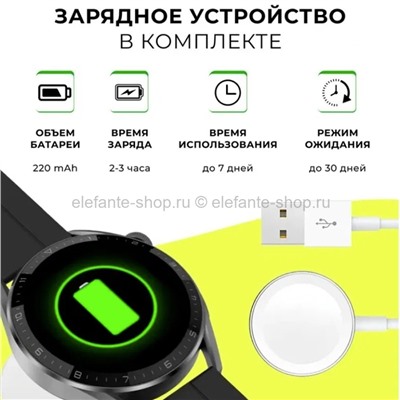 Смарт-часы W&O X5 Pro Smart Watch Black (15)