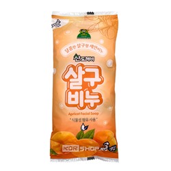 Мыло для лица на основе масличной пальмы с ароматом абрикоса Sandokkaebi, Корея, 3*80 г Акция
