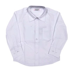 С1 Рубашка для мальчика белая