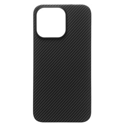 Чехол-накладка - SM009 POSH KEVLAR SafeMag для "Apple iPhone 13 Pro" (black)