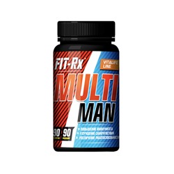 Витаминно-минеральный комплекс "Multi Man", таблетки FIT-Rx, 90 шт