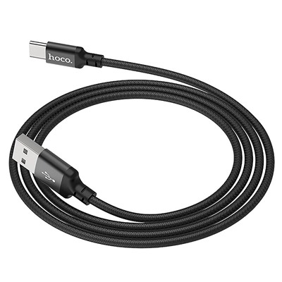 Кабель USB - Type-C Hoco X14 Times Speed  200см 3A  (black)