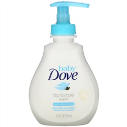 Dove, Baby, Tip to Toe Wash, Rich Moisture, 6.5 fl oz (192 ml)