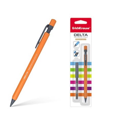 Авт. карандаш 0,5 мм Delta + набор с 20 грифелями 0,5мм 44427 ErichKrause