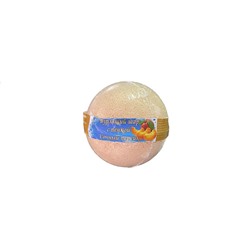 Бурлящий шар с пенкой Сочный персик 125гр