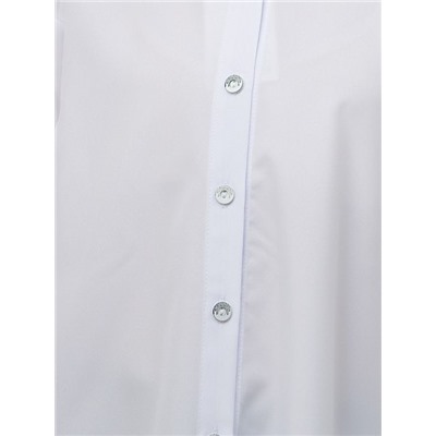 1156 бел Рубашка для девочек (128-152)