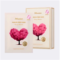 JMsolution Маска-салфетка освежающая Розовая Purelyn Fresh Mask Pink