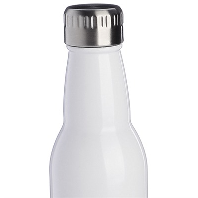 77020-1 Термобутылка 500мл. Drink, белая (х20)