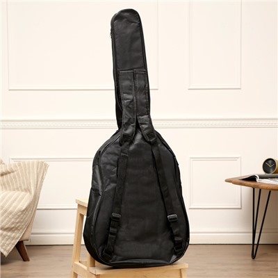 Чехол для гитары, черный, 105 х 41 см, утепленный