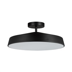 7656/48L MITRA LED SN Светильник пластик/белый/черный LED 48Вт 4000K D400 IP20 MIRA BLACK