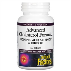 Natural Factors, Advanced Cholesterol Formula, 60 Tablets