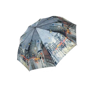 Зонт жен. Universal 4029-3 полуавтомат