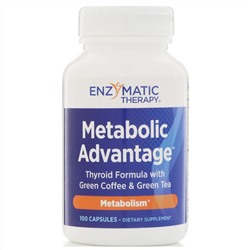 Enzymatic Therapy, Metabolic Advantage, метаболизм, 100 капсул