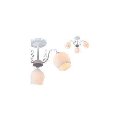 Потолочный светильник Escada 1120/3P E27*60W White