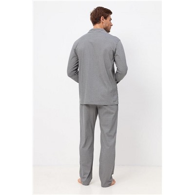 Пижама мужская Комфорт (Серый)