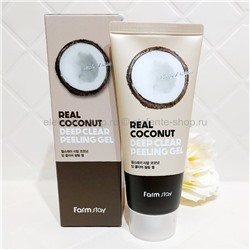 Пилинг-скатка для лица Farm Stay Real Coconut Deep Clear Peeling Gel, 100 мл (78)