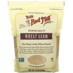 Bob's Red Mill, Wheat Germ, Raw,  12 oz (340 g)