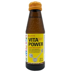 Напиток негазированный витаминизированный Vita Power Lotte, Корея, 100 мл