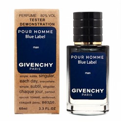 Givenchy Pour Homme Blue Label тестер мужской (60 мл) Lux