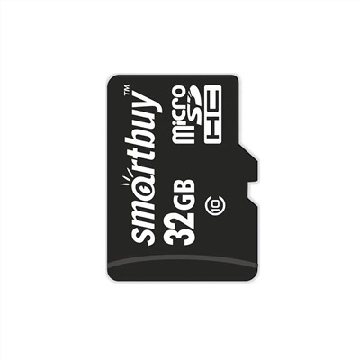 Карта флэш-памяти MicroSD 32 Гб Smart Buy без SD адаптера (class 10) LE