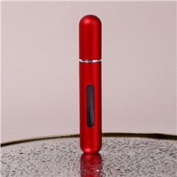 Атомайзер для парфюма, с распылителем, 10 мл, цвет красный