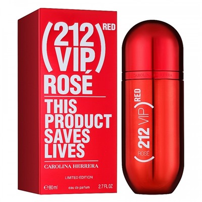 Парфюмерная вода Carolina 212 VIP Rose Red женская