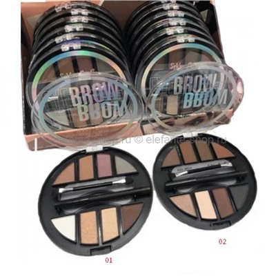 Тени для бровей Seven Cool Eyebrow And Shadow Powder