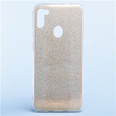 Чехол-накладка - Glamour для "Samsung SM-A115 Galaxy A11/SM-M115 Galaxy M11" (gold)