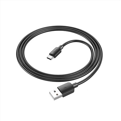 Кабель USB - Type-C Hoco X96 27W 100см 3A  (black)