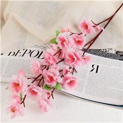 Цветы искусственные "Сакура нежность" 65 см d-4,5 см, розовый