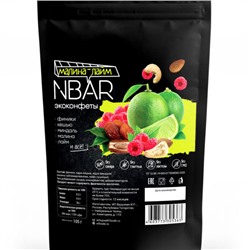 Экоконфеты NBar “Малина-Лайм” (105г)