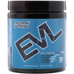 EVLution Nutrition, ENGN Shred, Pre-Workout Shred Engine, Blue Raz, 8.1 oz (231 g)