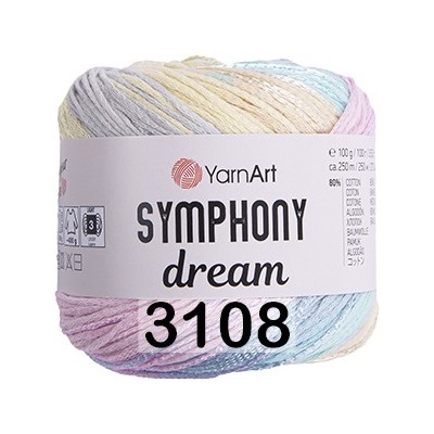 Пряжа YarnArt Symphony Dream