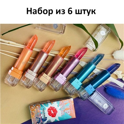 Бальзам-тинты для губ Changing LIP Stick 6 штук