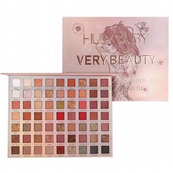 Тени для век Huda Baby Very Beauty матовые+сатиновые, 63 цвета