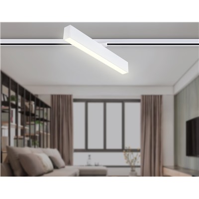 Светильник светодиодный трековый GL6769 WH белый LED 24W 3000K 600*22*48