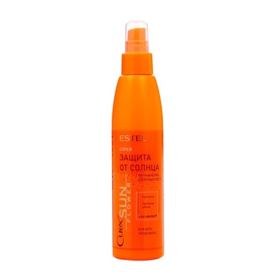 Спрей-защита от солнца CUREX SUNFLOWER для всех типов волос , 200 мл